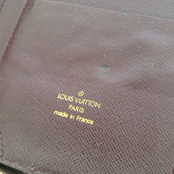 LOUIS VUITTON LV Brown Zip Around Wallet Organizer Atoll Large Clutch Unisex - Picture 13 of 16